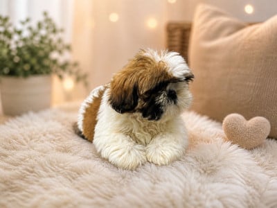Les chiots de Shih Tzu