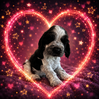 Les chiots de Cocker Spaniel Anglais