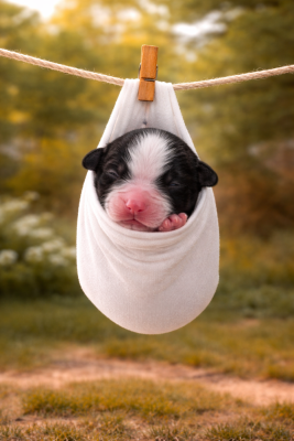 Les chiots de Berger Américain Miniature