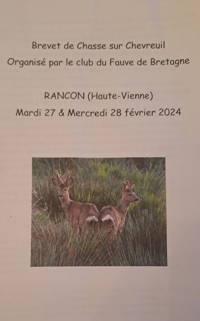 Rivale Du Cercle De Léma - Obtention Brevet 120 pts B