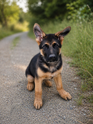 Les chiots de Berger Allemand