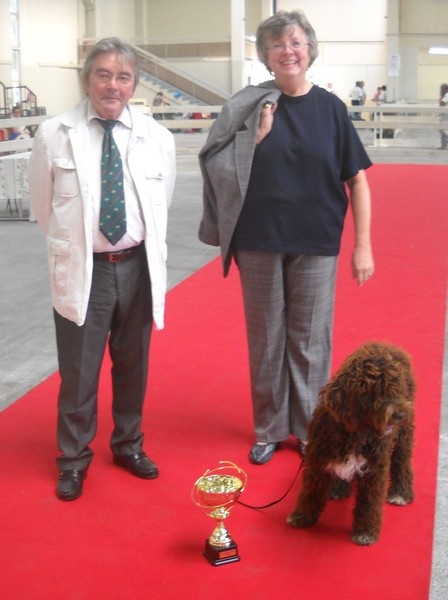 CH. Fanny forigoler de la serve de la chapelle d'Alexandre - 2e meilleur puppy de l'expo
