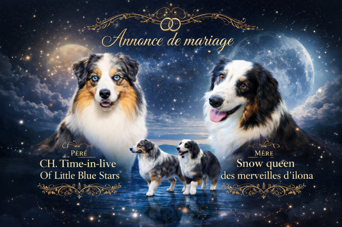 Berger Américain Miniature  - Of Little Blue Stars