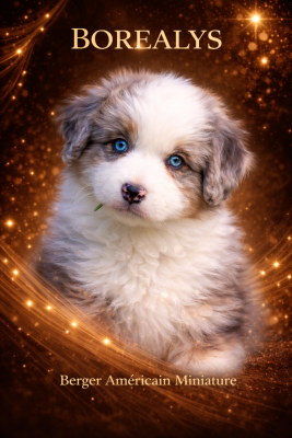 Les chiots de Berger Américain Miniature 