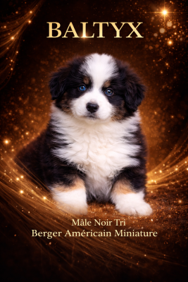 Les chiots de Berger Américain Miniature 