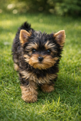Les chiots de Yorkshire Terrier