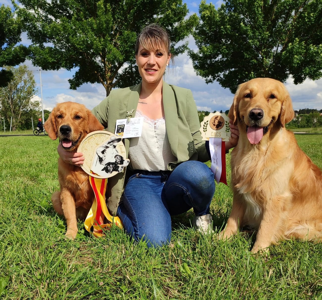 Catch The Dream Autumn Wind - 1er Très Prometteur en Classe Puppy + Meilleur Puppy