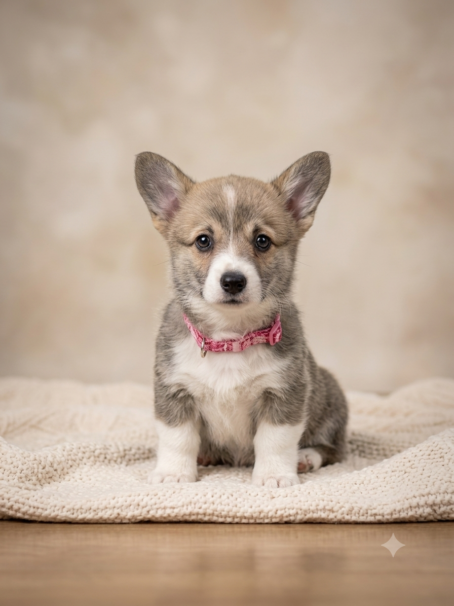 Chiot N°8 - Welsh Corgi Pembroke