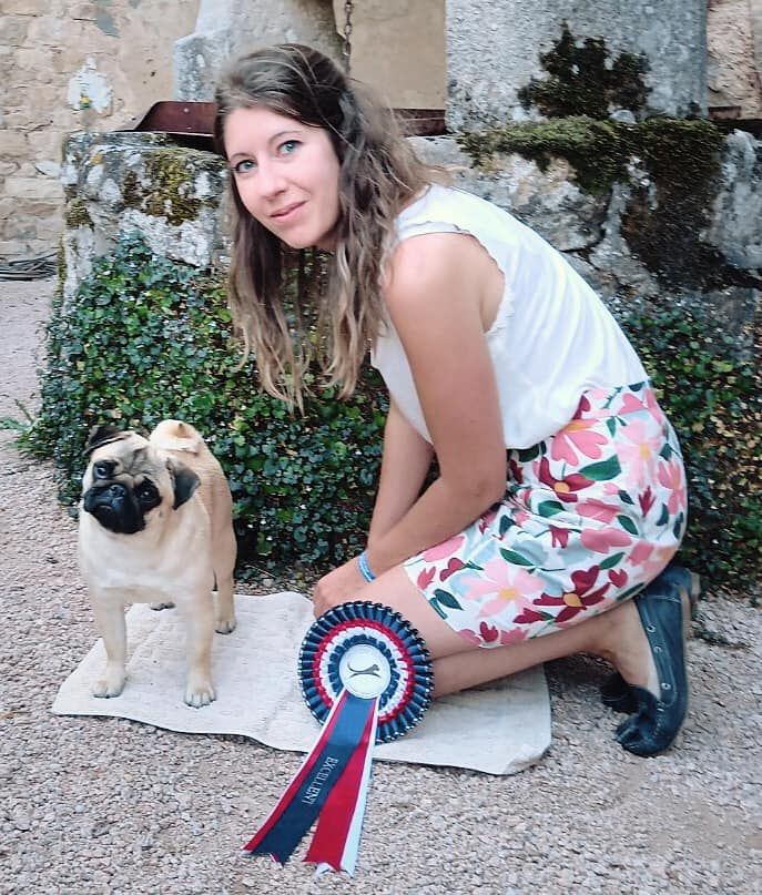 CH. magit style Russian love for mégine - 1 EXCELLENT - JEUNE CHAMPIONNE DE FRANCE