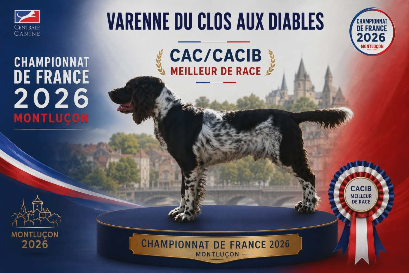 Varenne Du Clos Aux Diables - Ier Exc CAC / CACIB meilleur de race