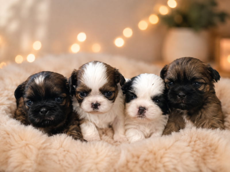 Shih Tzu - du Paradis Bleu Indigo