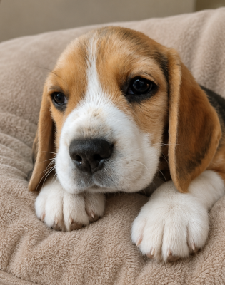 Les chiots de Beagle