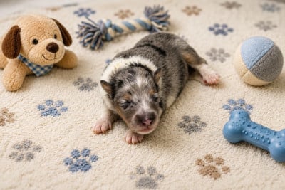 Les chiots de Shetland Sheepdog