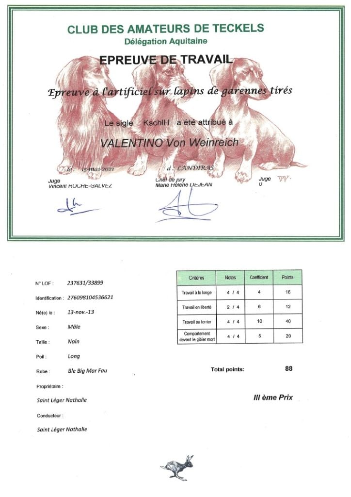 Valentino von weinreich - KschlH IIIème prix