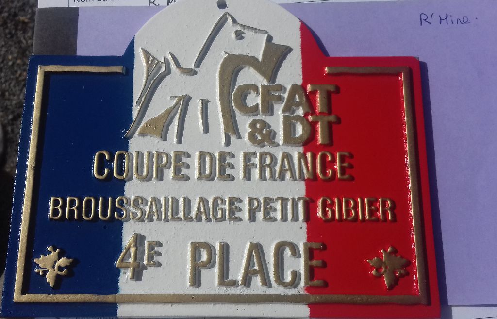 CH. R'mine Du Bois Joli De Saint Jean - 4ème Place