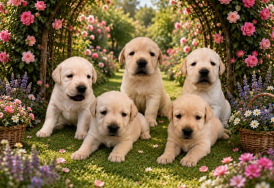 Les chiots de Labrador Retriever