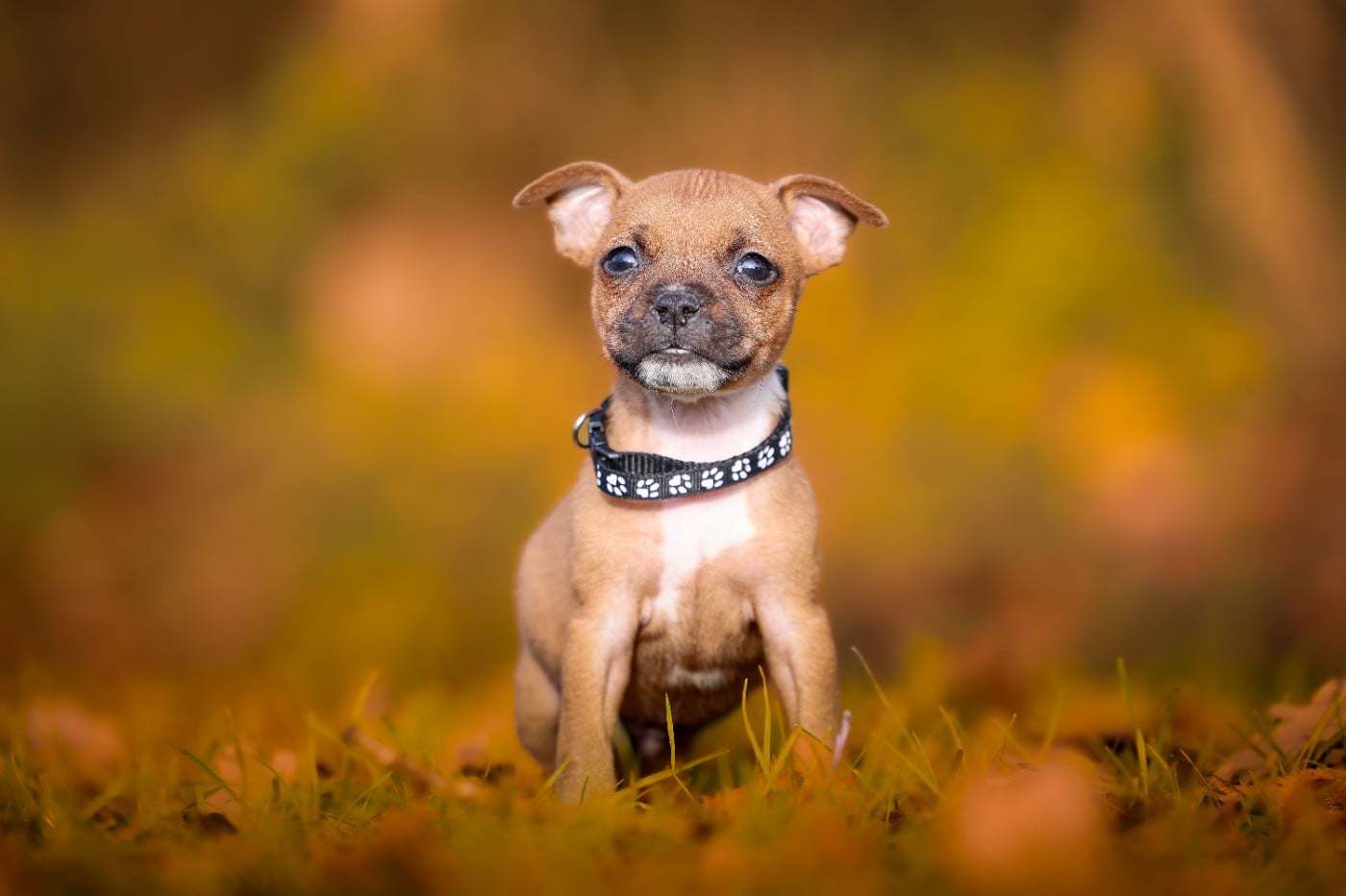 Mâle collier noir - Staffordshire Bull Terrier