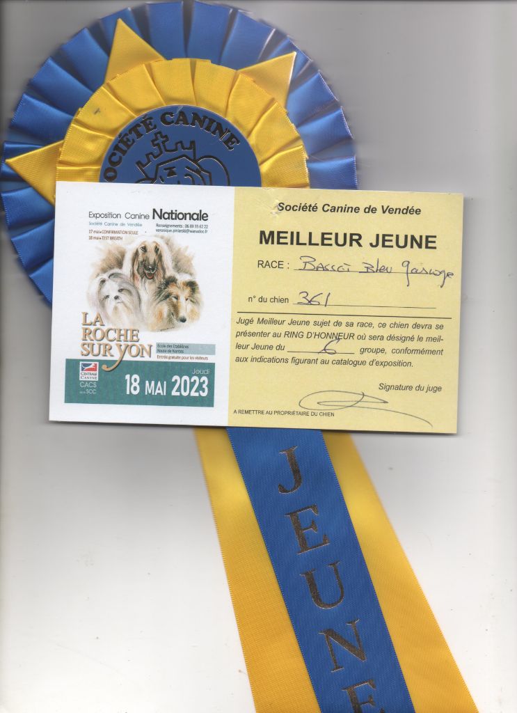 Turkoise des vallées longeronnaises - 1er excellent BOB Junior