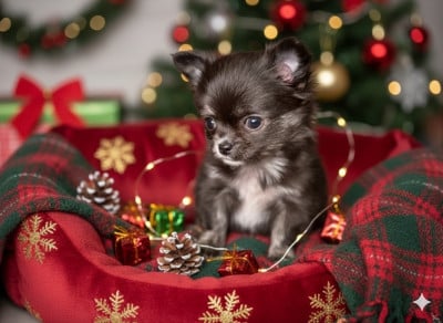 Les chiots de Chihuahua