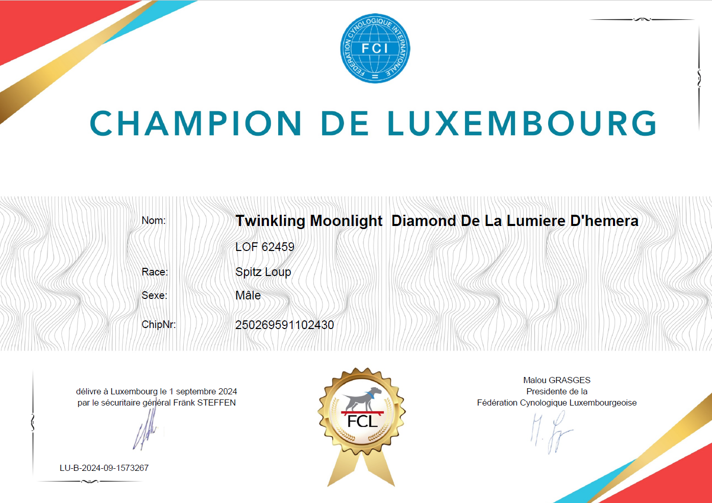 Twinkling moonlight diamond De La Lumière D'Héméra