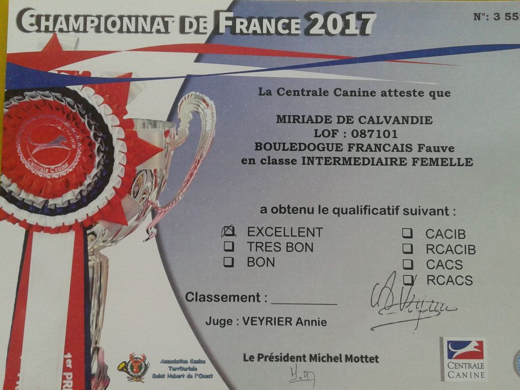 Miriade De Calvandie - Excellent