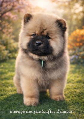 Les chiots de Chow Chow