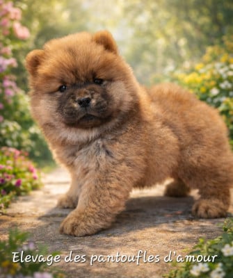 Les chiots de Chow Chow