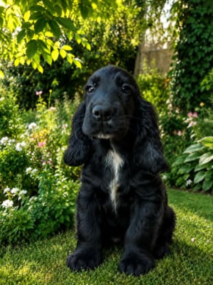 Les chiots de Cocker Spaniel Anglais