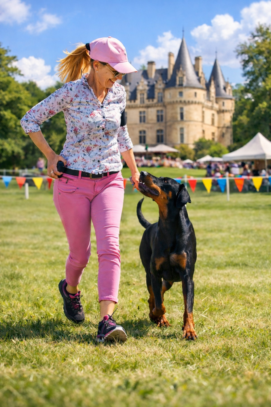 CH. Vvatts the fuck pink dobry of Black Crystal Shadow