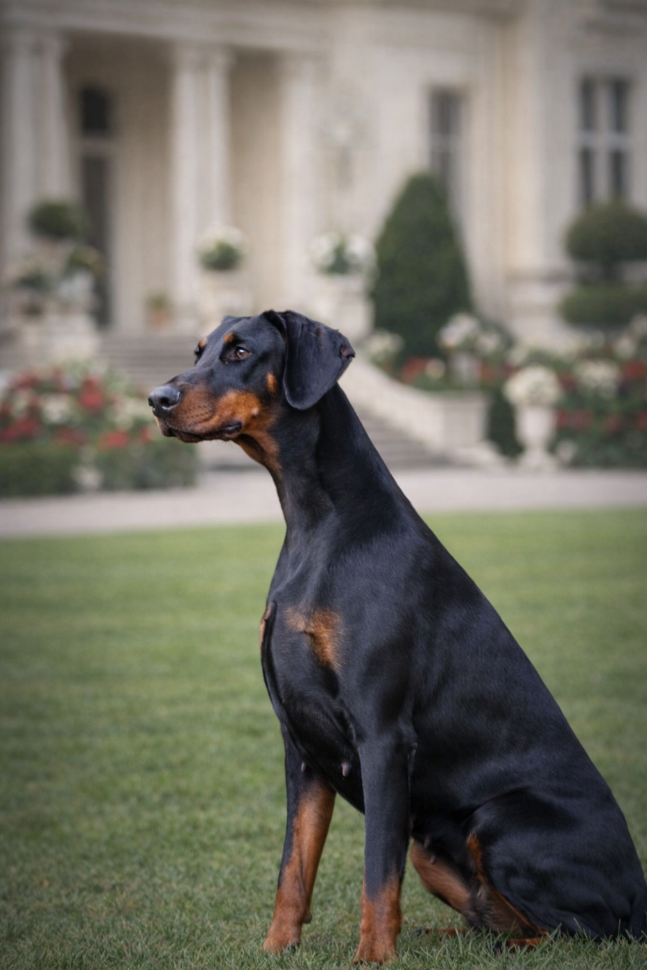 CH. Vvatts the fuck pink dobry of Black Crystal Shadow