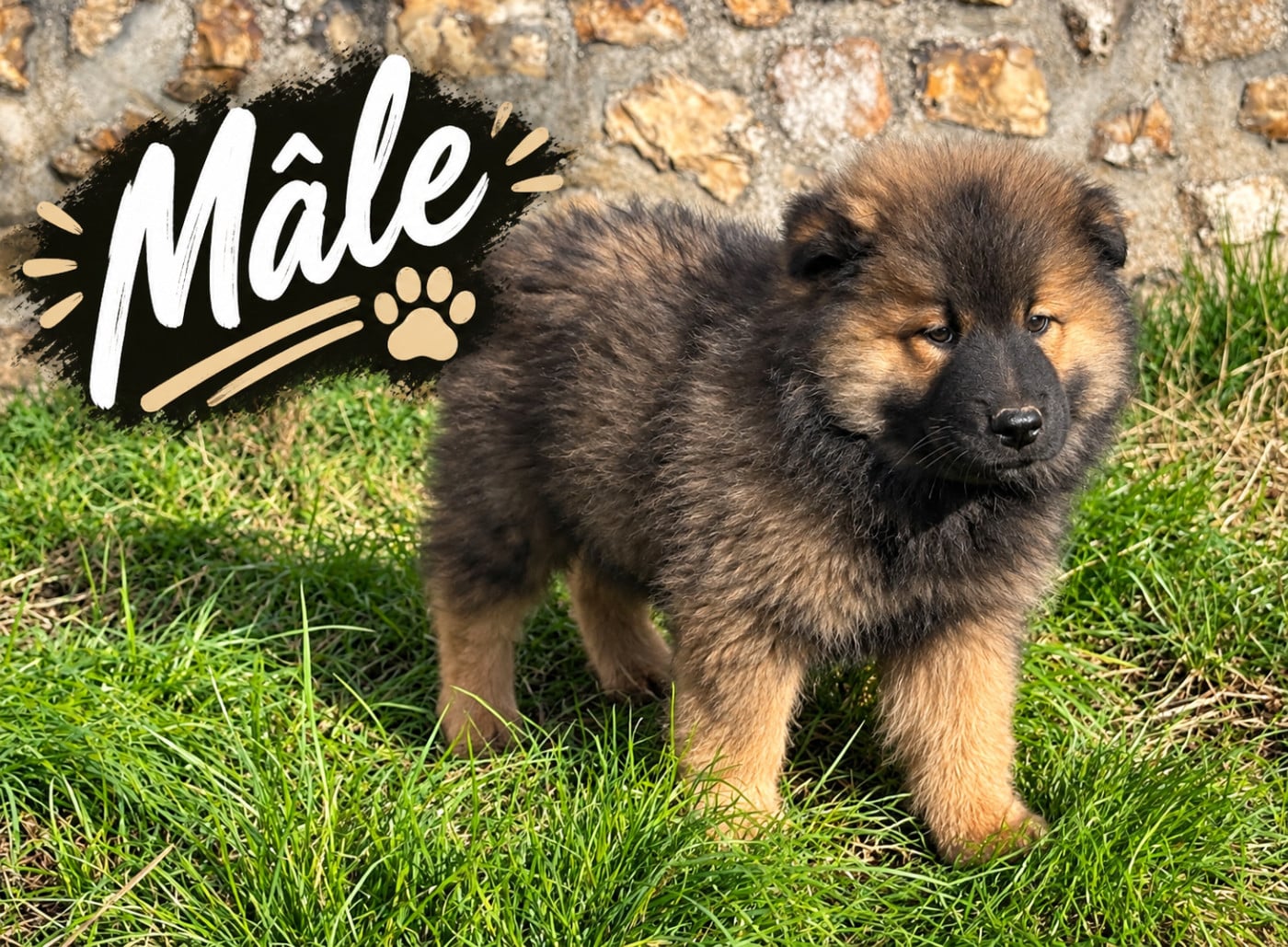 Chiot N°3 - Eurasier