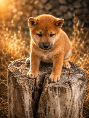 Les chiots de Shiba
