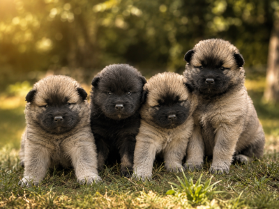 Les chiots de Eurasier