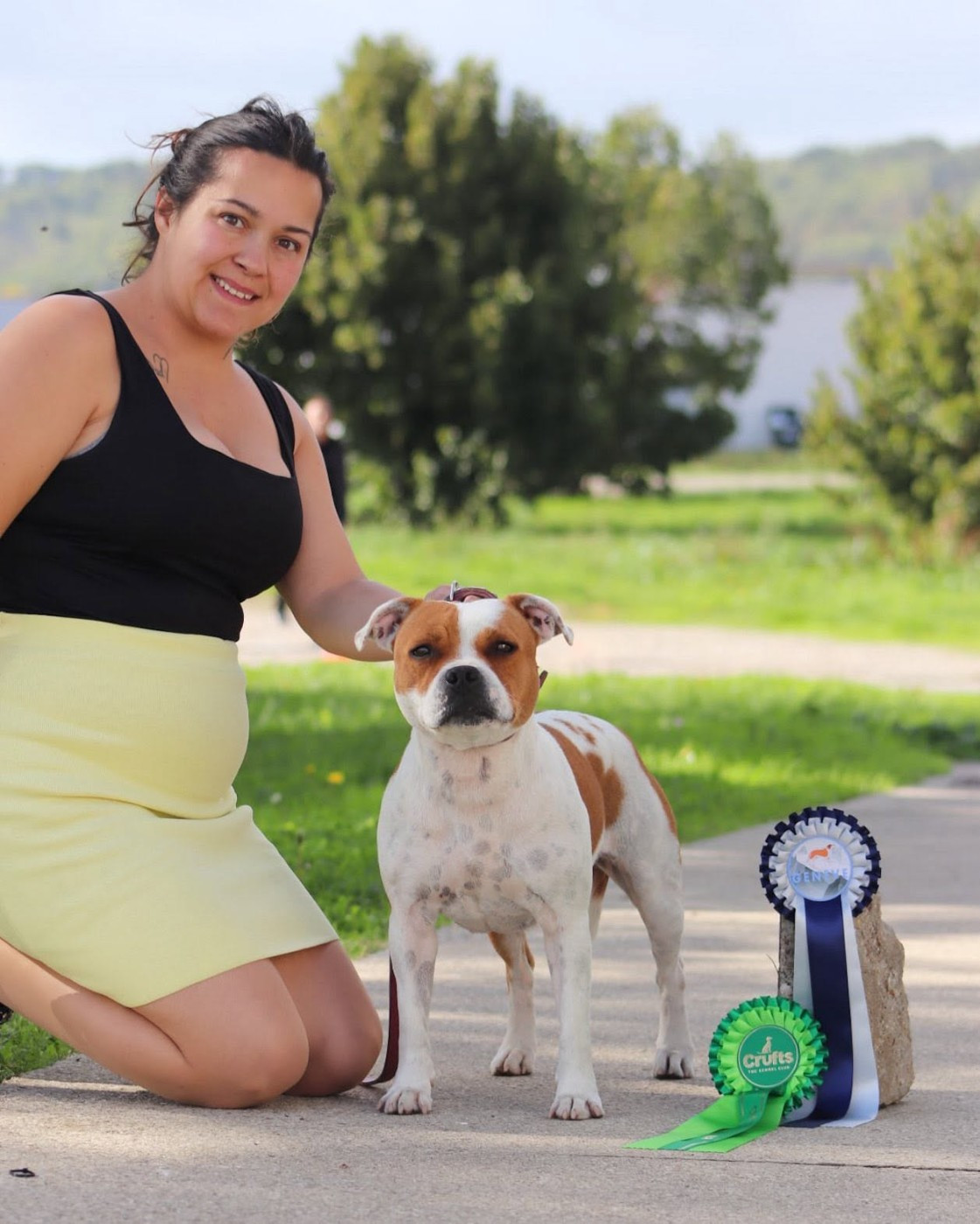CH. Jch. the queen-of game Sweet Dream Stafford - 1er, Excellent, CAC, BOB (Ouverte)