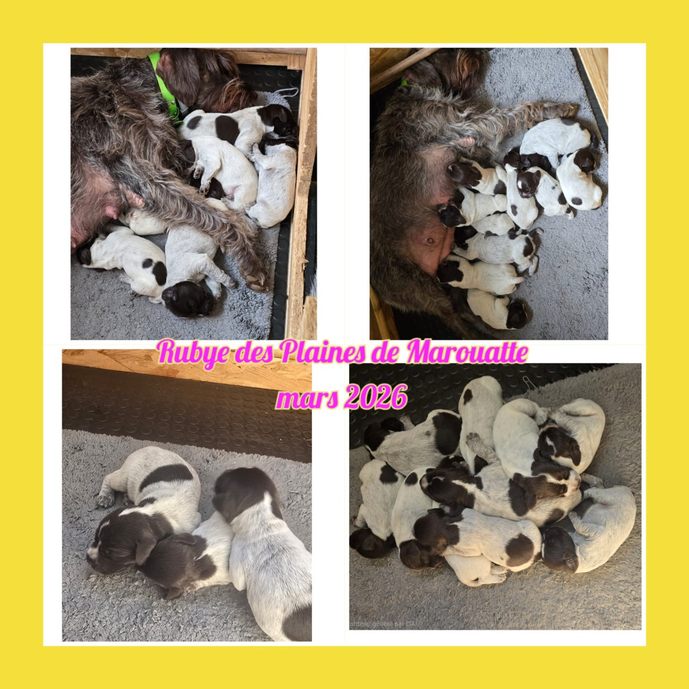 Chiot N°3 - Griffon d'arrêt à poil dur Korthals