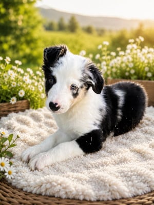 Les chiots de Border Collie