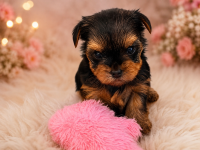Les chiots de Yorkshire Terrier