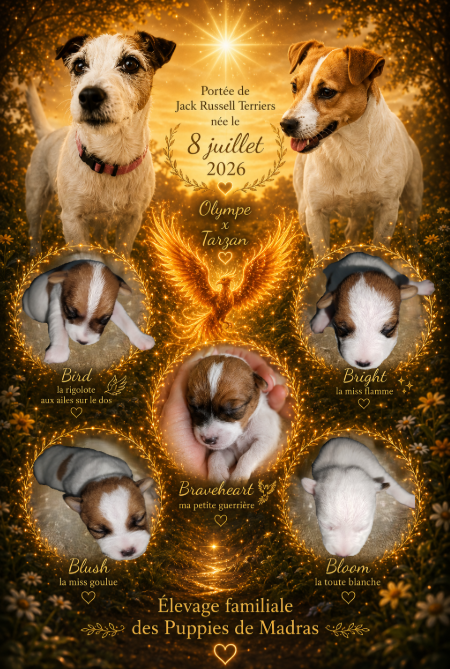 Jack Russell Terrier - Des Puppies De Madras