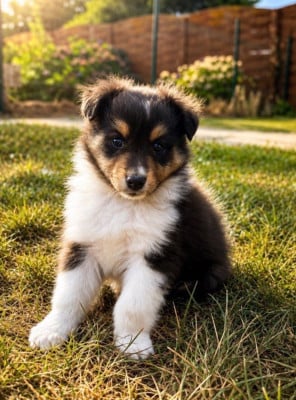 Les chiots de Shetland Sheepdog