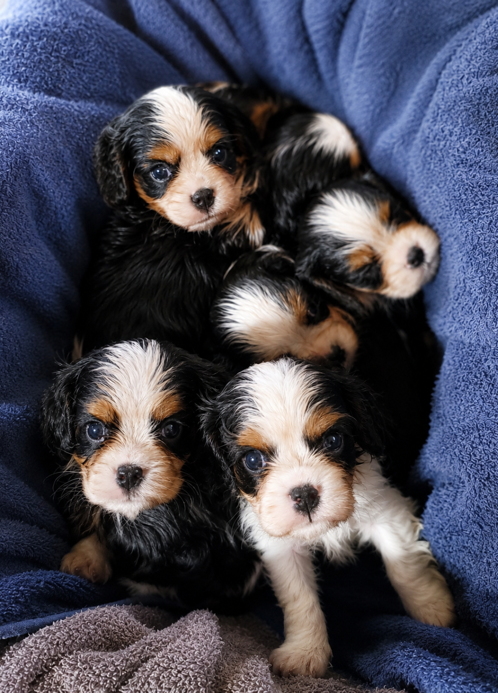 Cavalier King Charles Spaniel - Du Domaine Des Coeurs Blancs