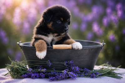 Les chiots de Berger Australien
