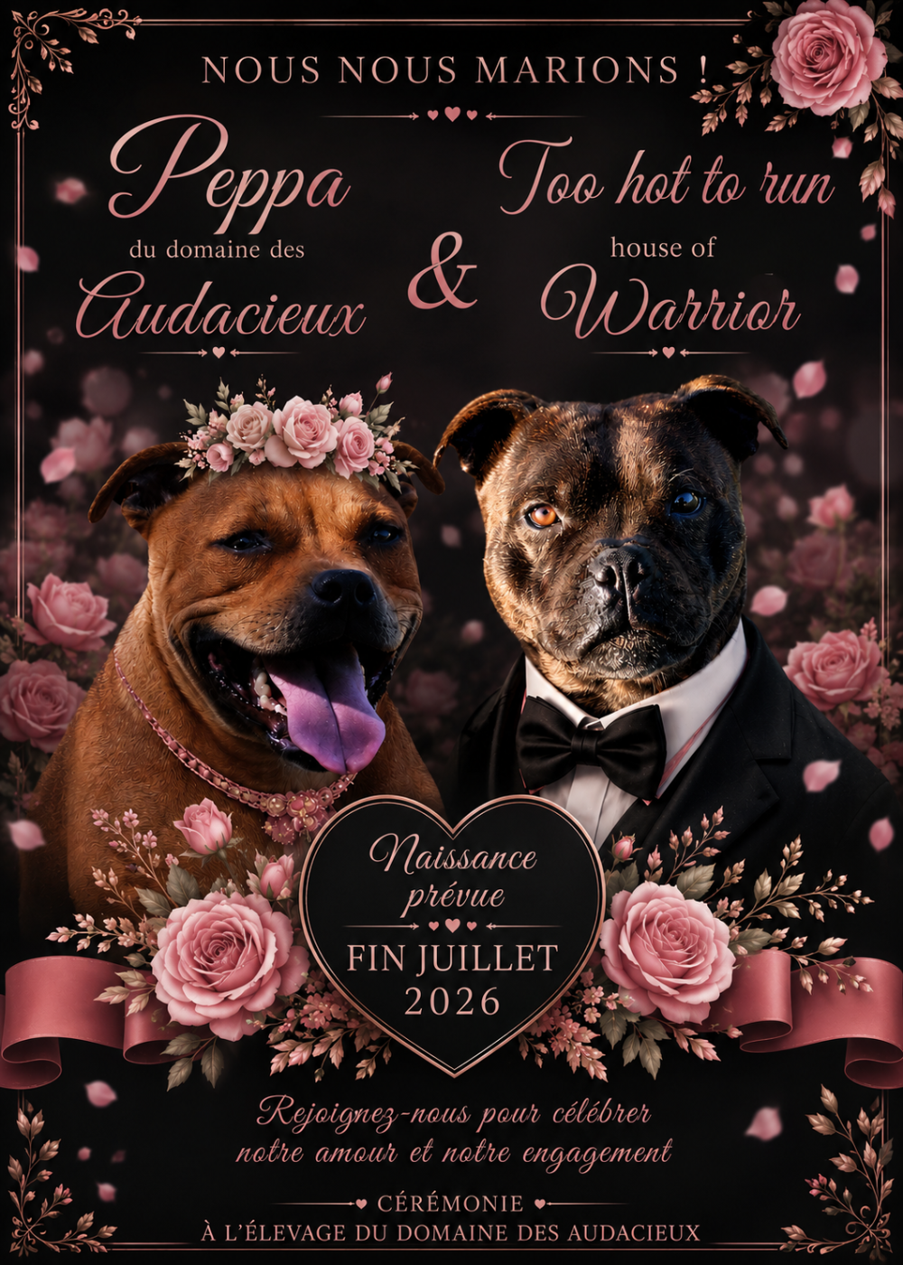 Staffordshire Bull Terrier - Du Domaine Des Audacieux