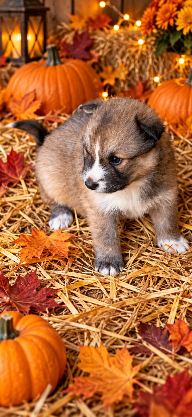 CHIOT 5 - Chien finnois de Laponie