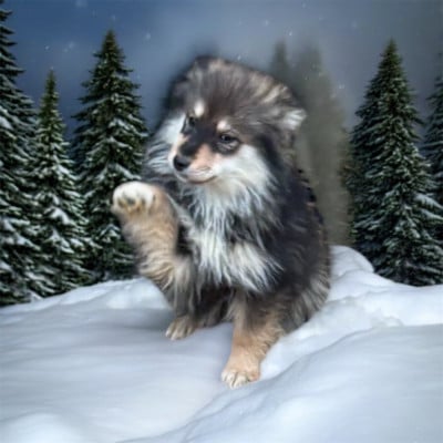 Les chiots de Chien finnois de Laponie