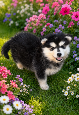 Les chiots de Chien finnois de Laponie