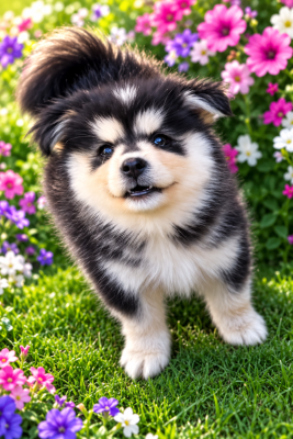 Les chiots de Chien finnois de Laponie