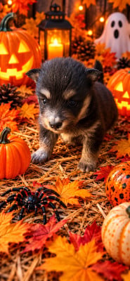 Les chiots de Chien finnois de Laponie
