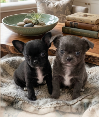 Les chiots de Chihuahua