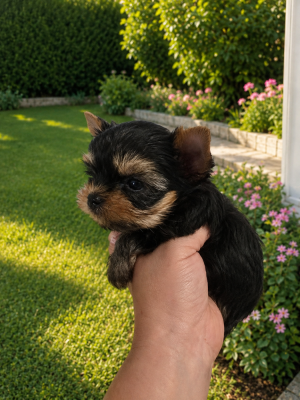 Les chiots de Yorkshire Terrier