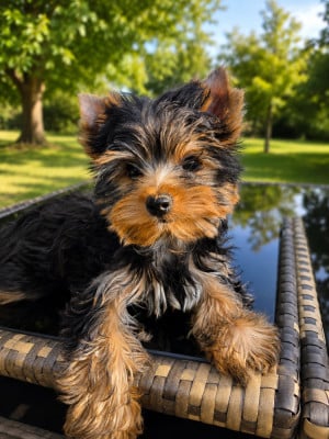Les chiots de Yorkshire Terrier